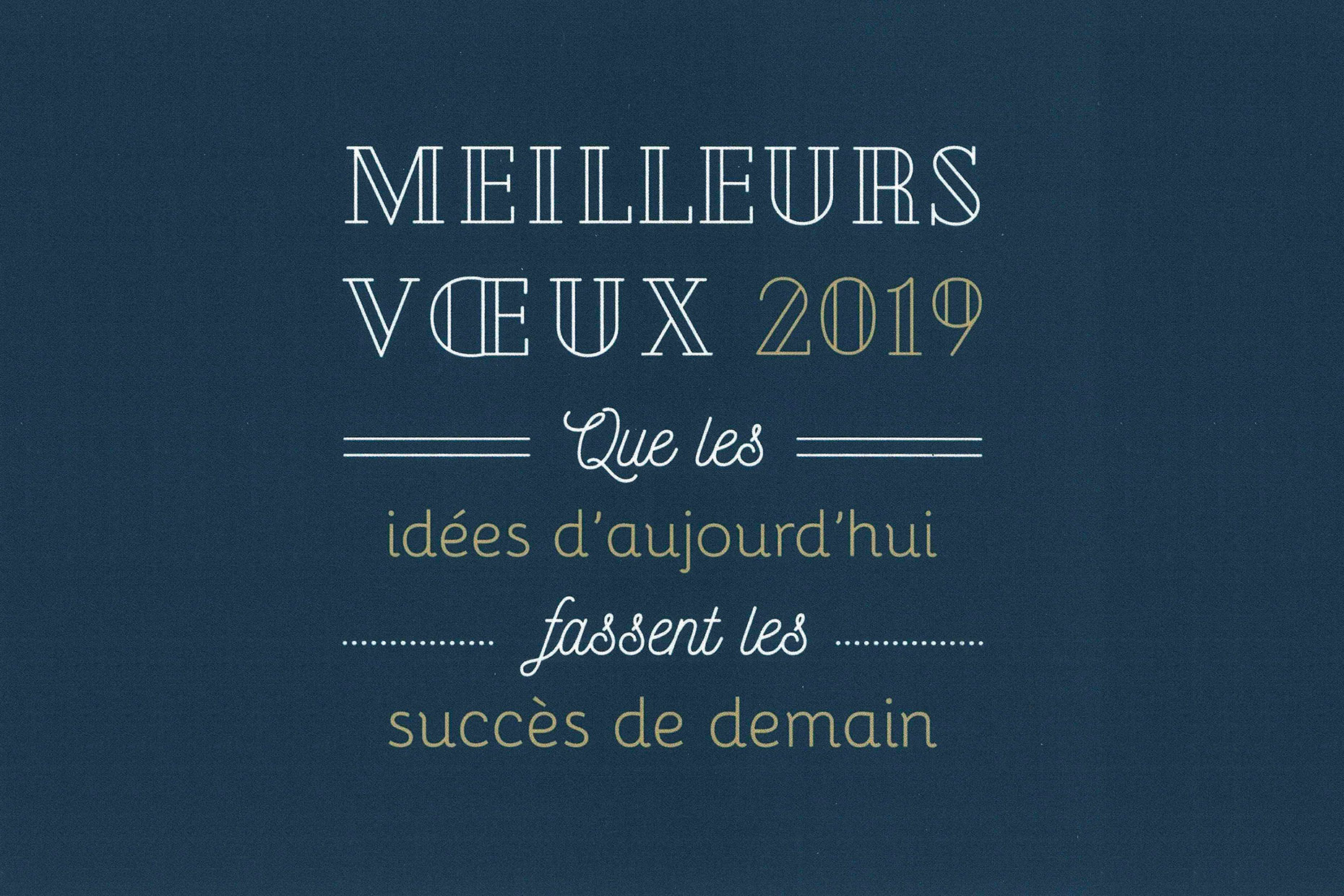 Voeux 2019